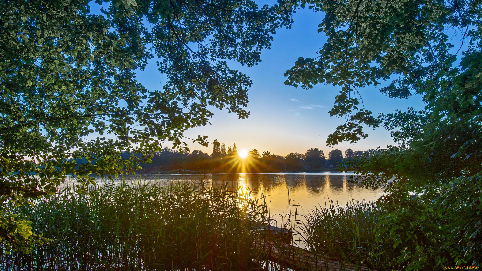 природа, реки, озера, простор