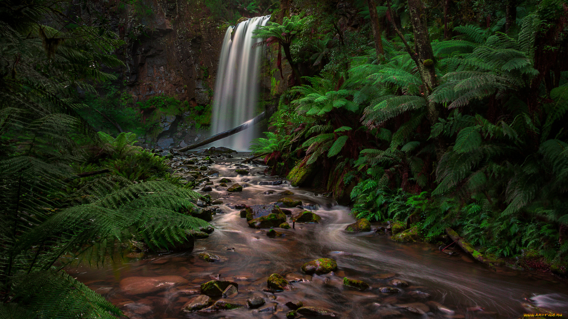 природа, водопады, простор