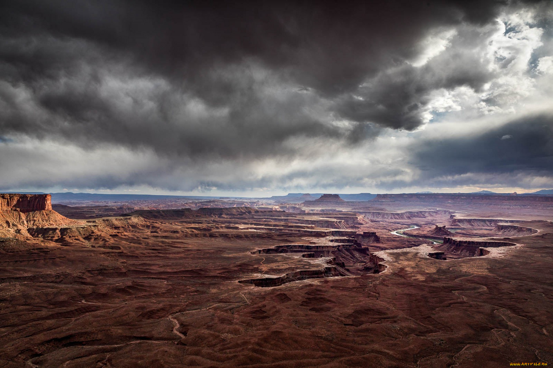 природа, горы, простор