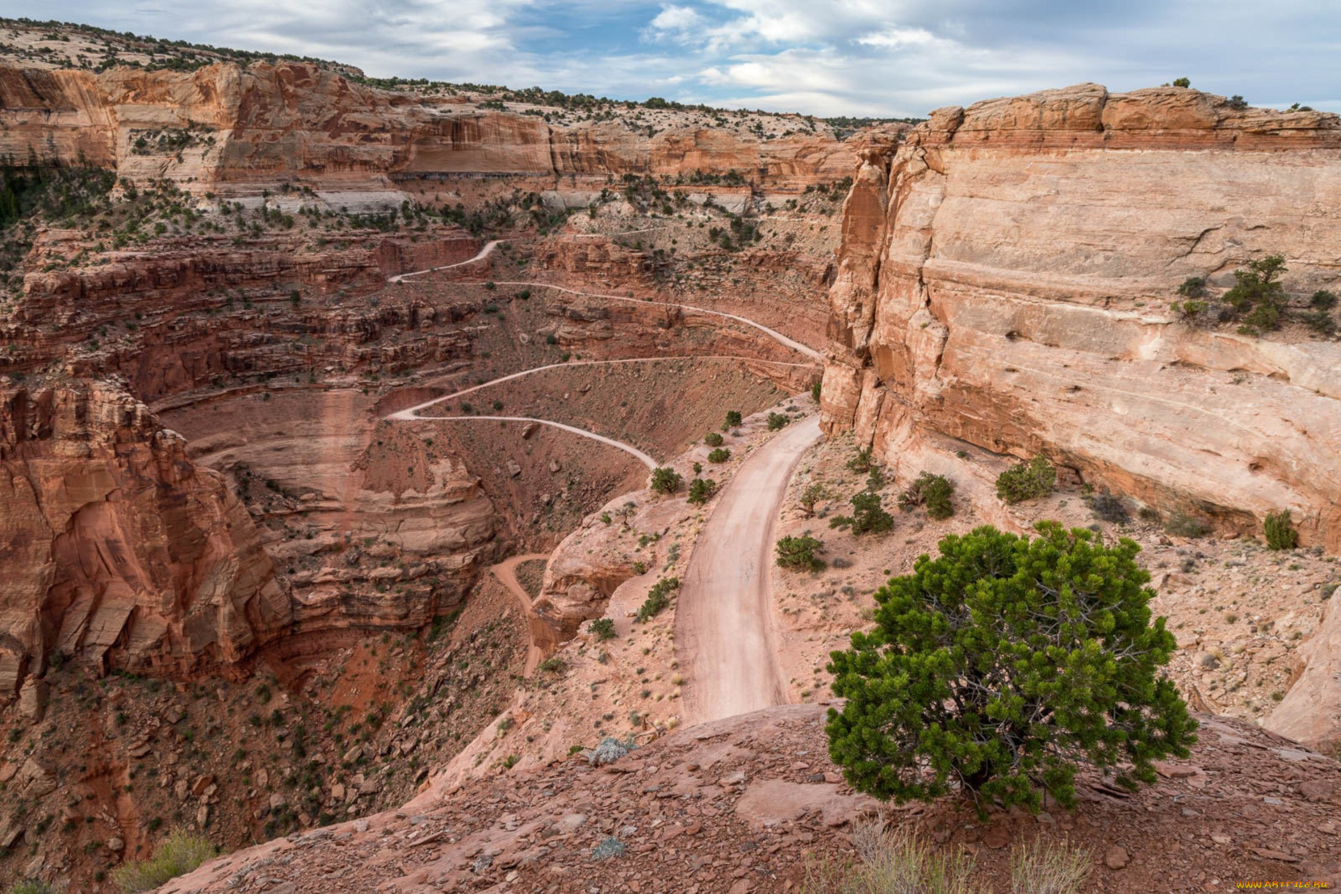 природа, горы, простор