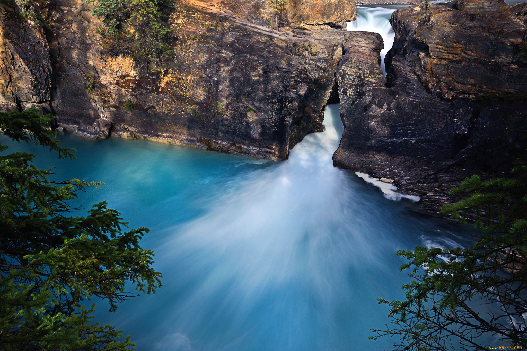 природа, водопады, простор