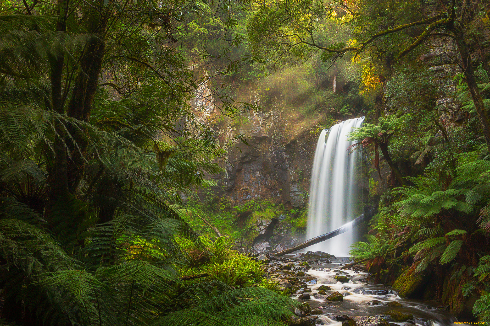 природа, водопады, простор