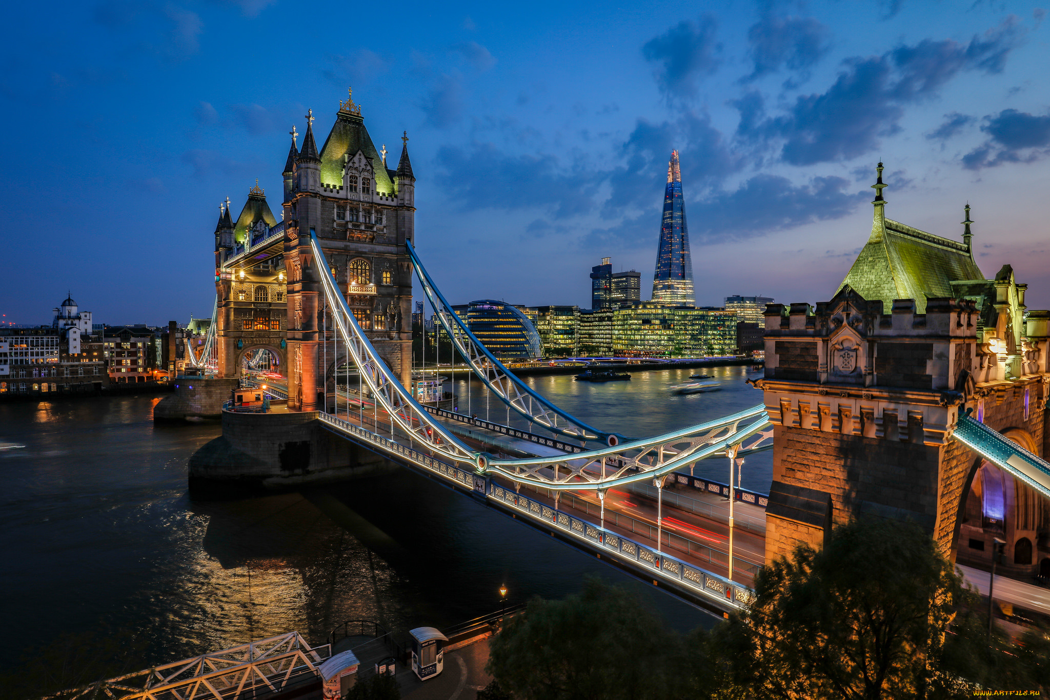 tower, bridge, , london, города, лондон, , великобритания, река, мост