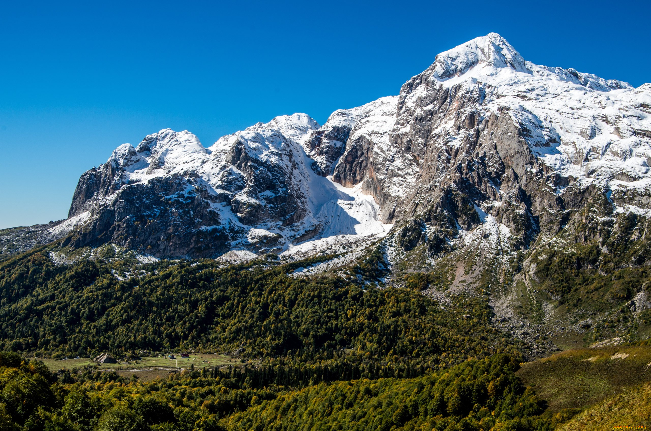 фишт, природа, горы, гора, сочи, россия