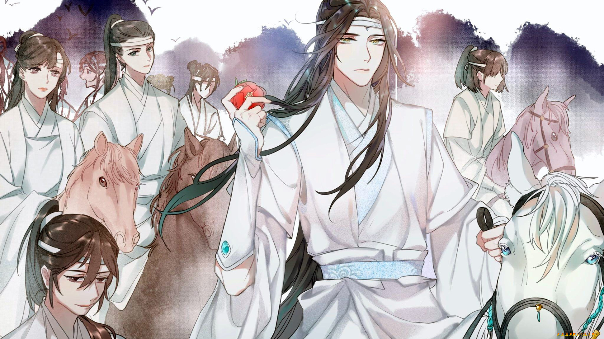 аниме, mo, dao, zu, shi, всадники, заклинатели