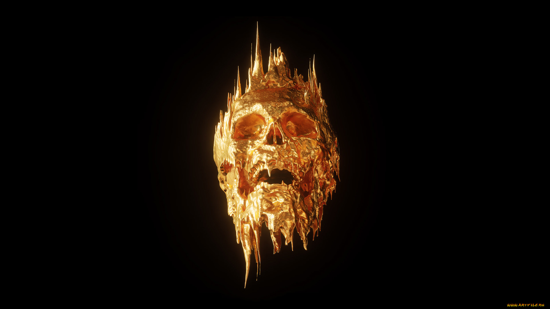 фэнтези, нежить, череп