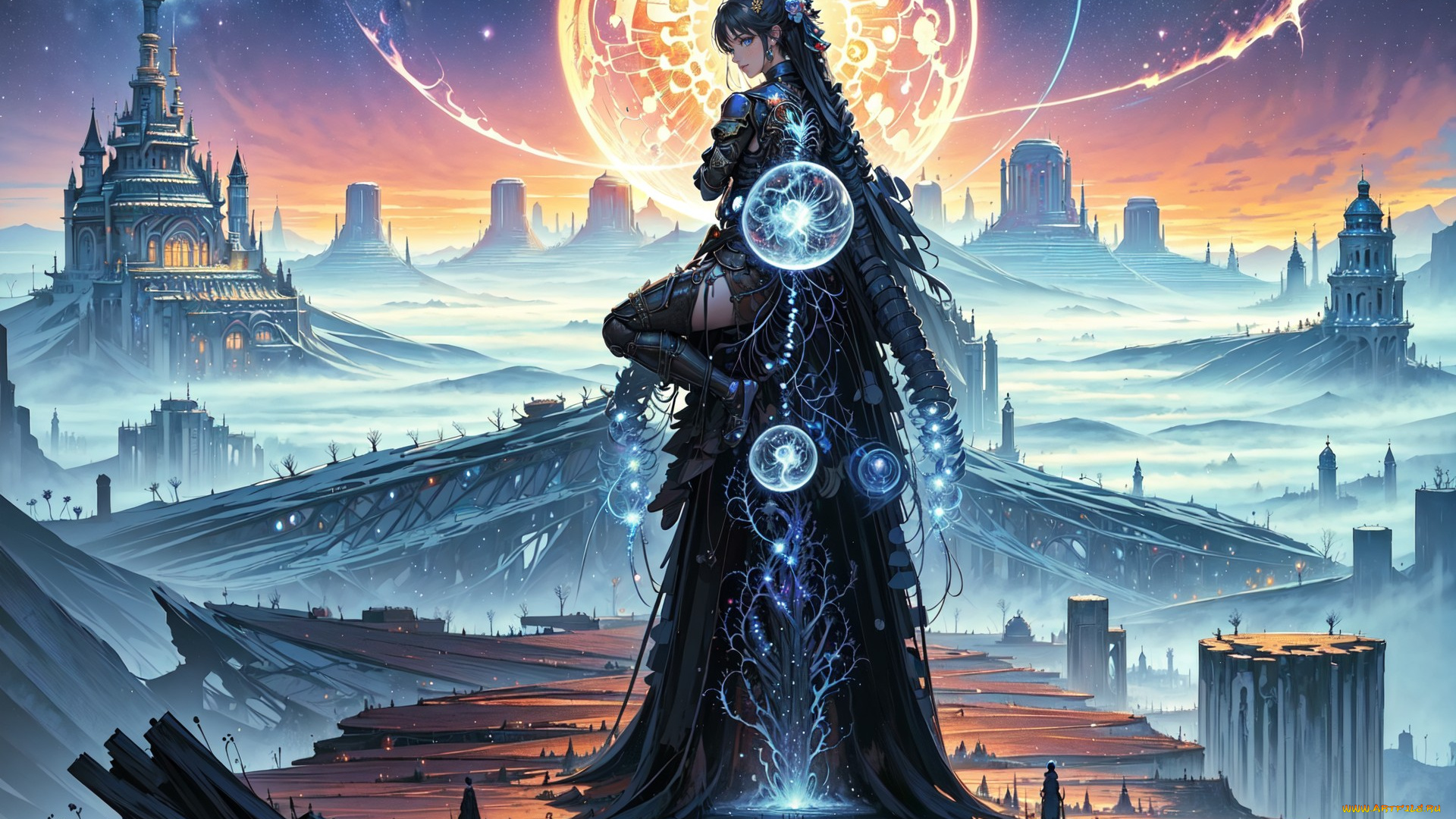 аниме, магия, , колдовство, , halloween, нейросети, графика, нейроарт, ai, art, нейронные, сети, рисунки, нейро, искусство