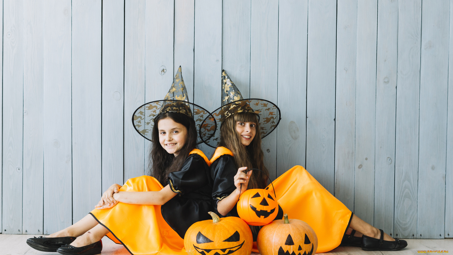 разное, дети, девочки, костюмы, тыквы