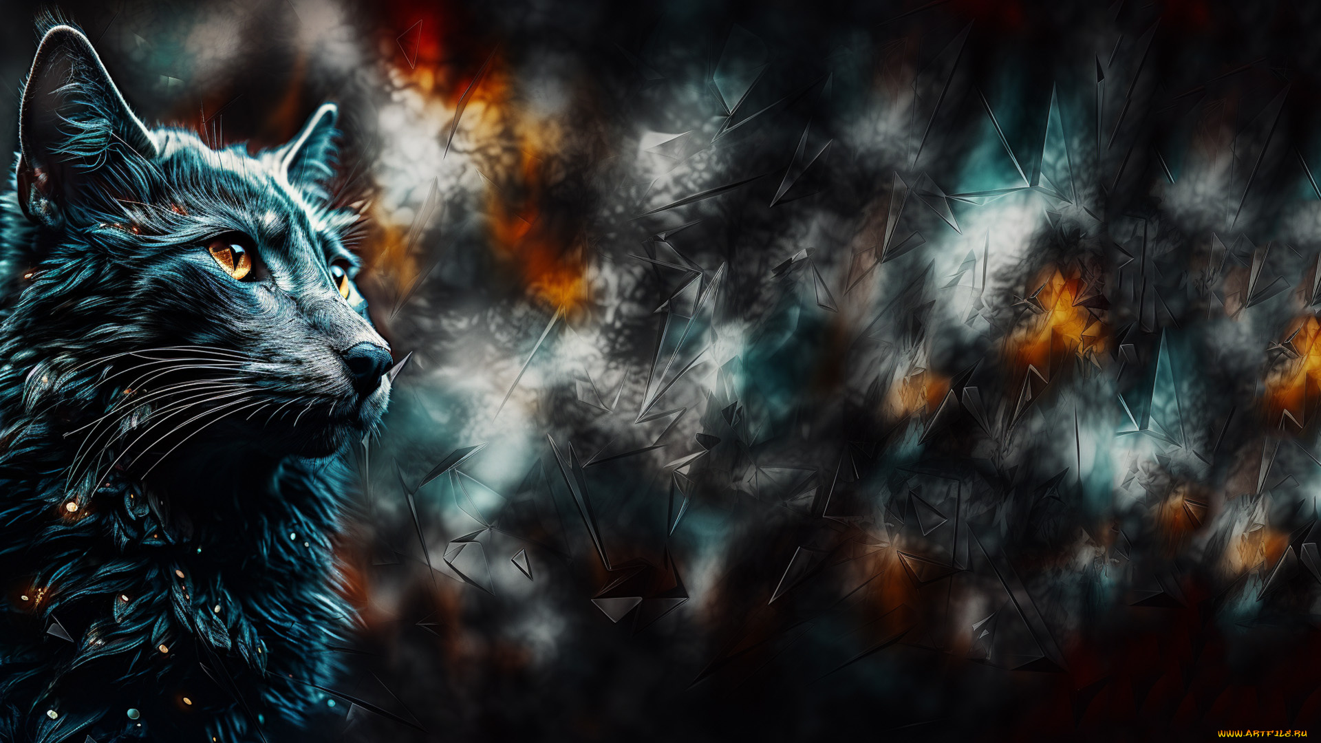 рисованное, животные, , коты, нейросети, графика, нейроарт, ai, art, нейронные, сети, рисунки, нейро, искусство