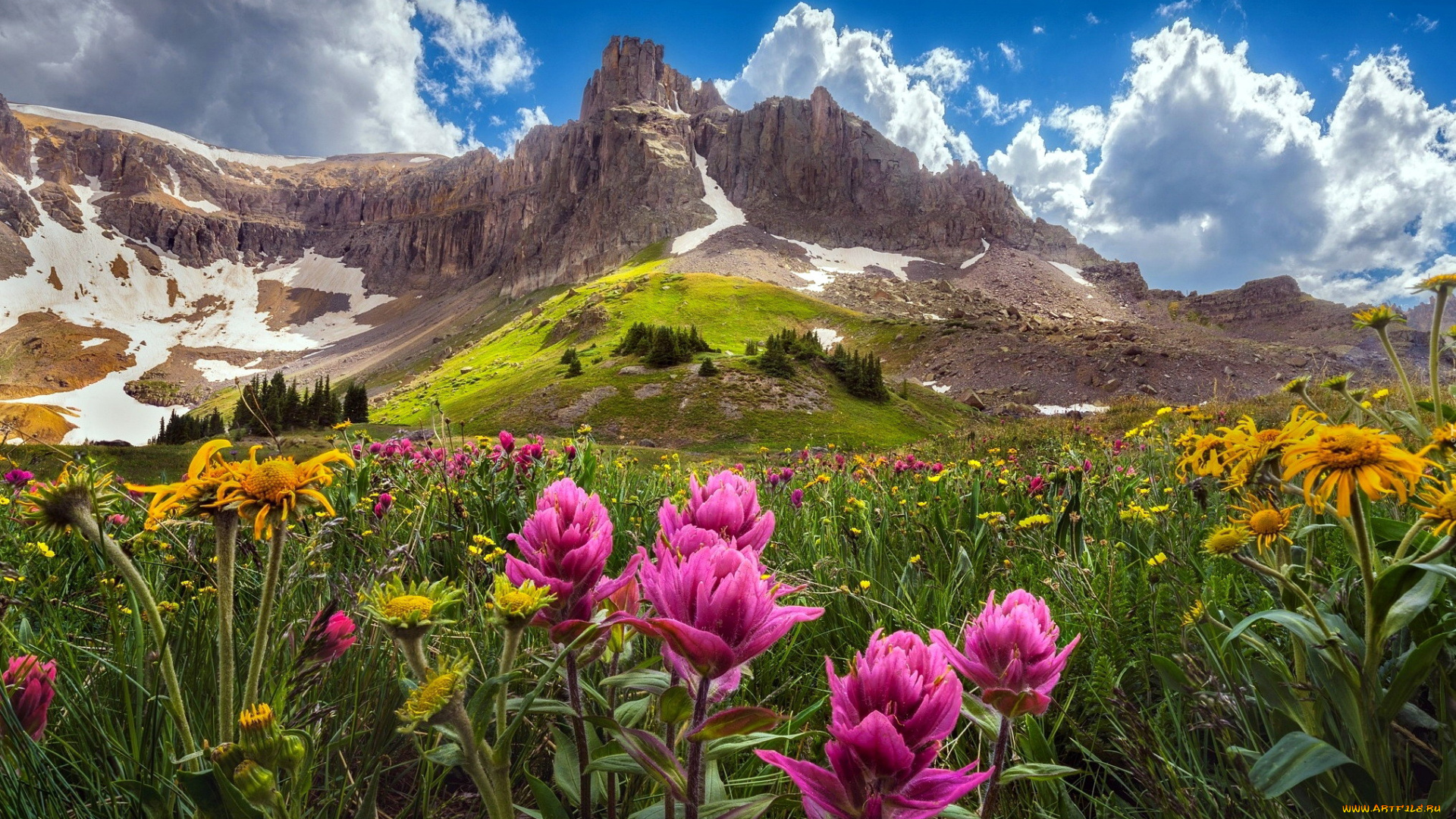san, juan, mountains, colorado, природа, горы, san, juan, mountains