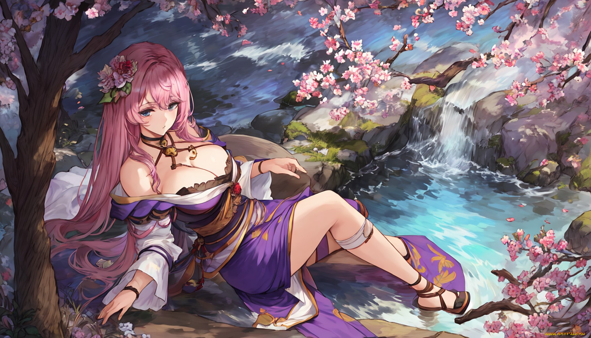 аниме, пейзажи, , природа, нейросети, графика, нейроарт, ai, art, нейронные, сети, рисунки, нейро, искусство