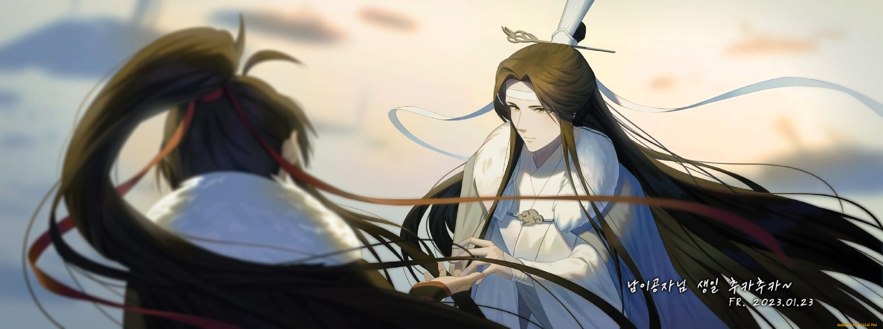 аниме, mo, dao, zu, shi, лань, ванцзи, вэй, усянь