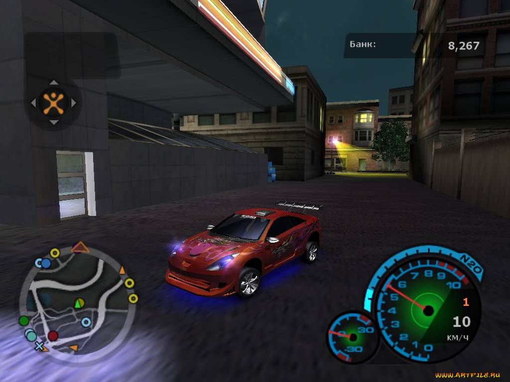 nfs, un2, видео, игры, need, for, speed, underground