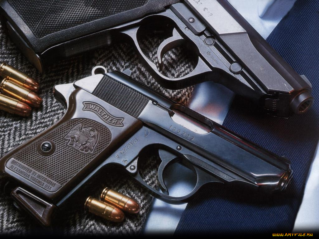 walther, p5, ppk, оружие, пистолеты