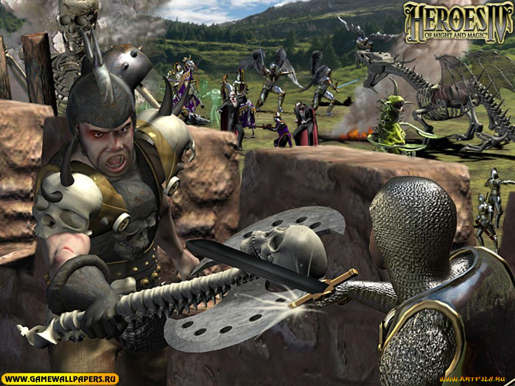 homm, iv, видео, игры, heroes, of, might, and, magic