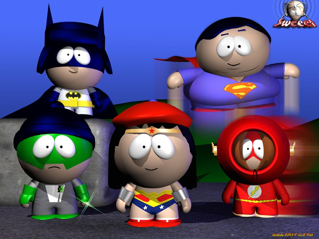 south, park, мультфильмы