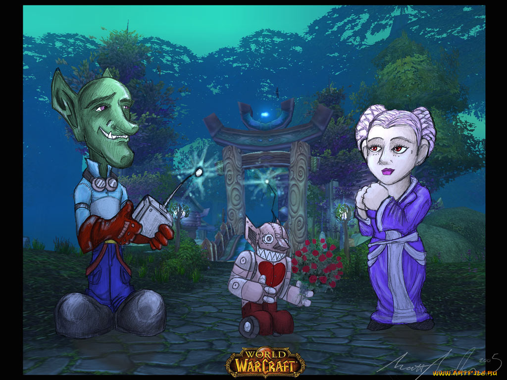 valentines, day, видео, игры, world, of, warcraft