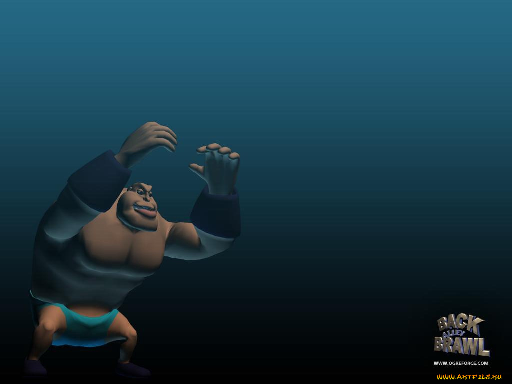 видео, игры, back, alley, brawl