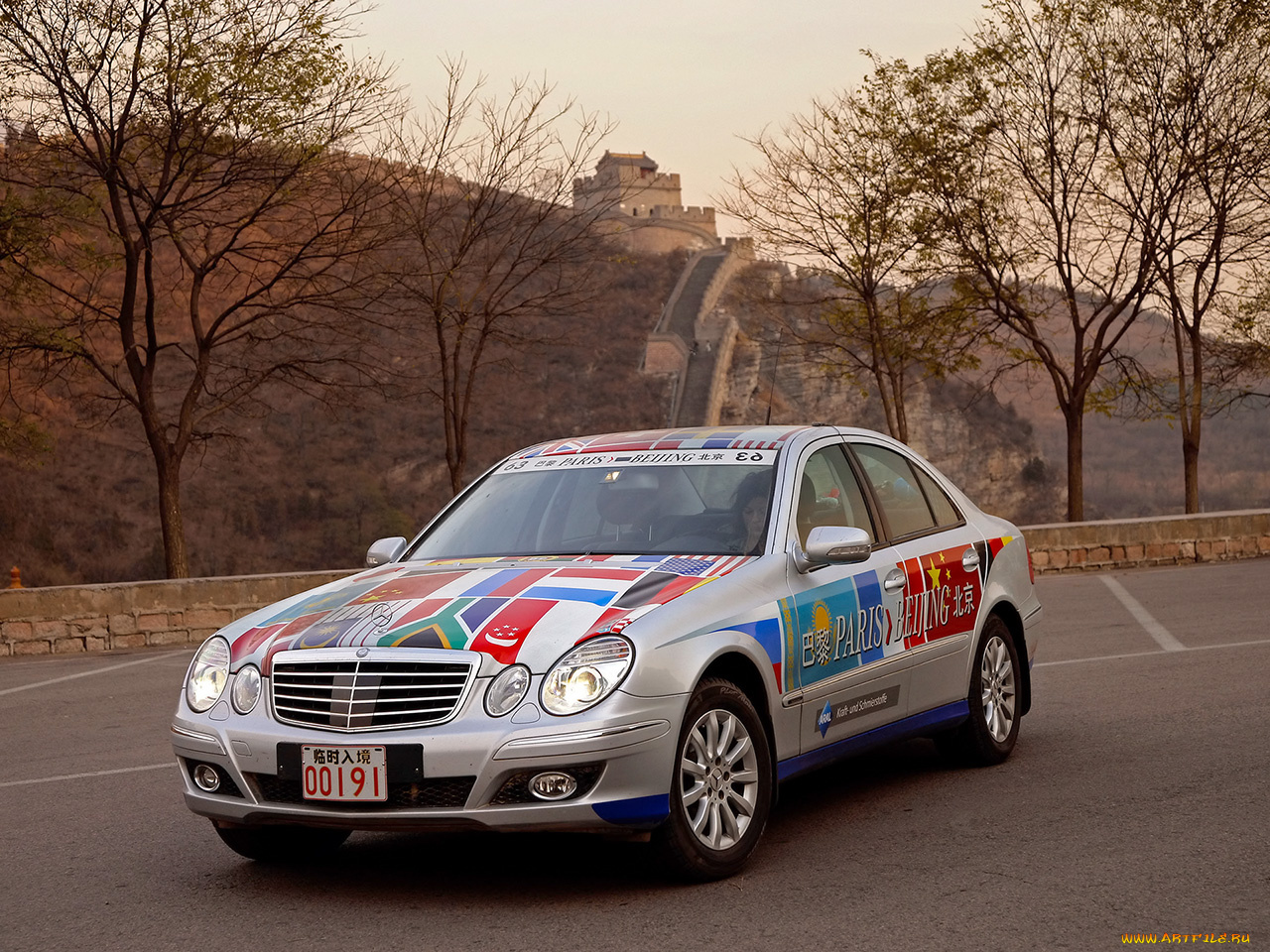 2006, mercedes, benz, class, paris, to, beijing, автомобили