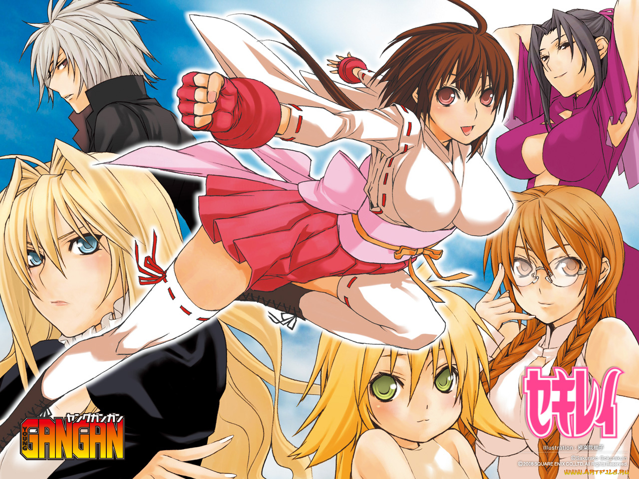 аниме, sekirei