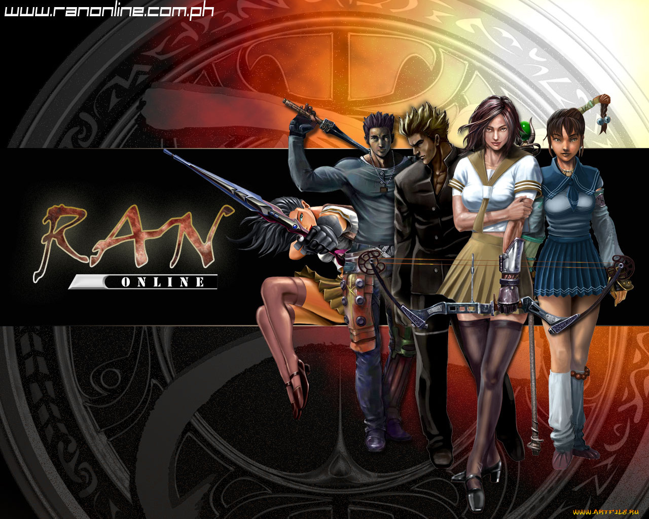 ran, online, видео, игры