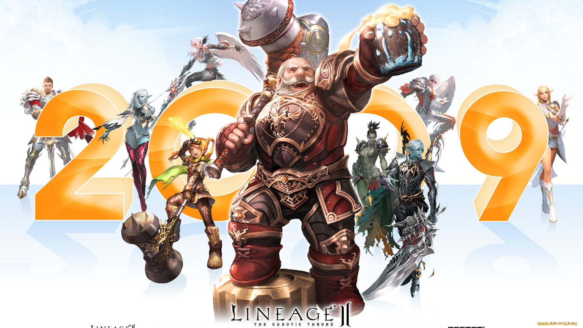 lineage, ii, the, chaotic, throne, gracia, видео, игры