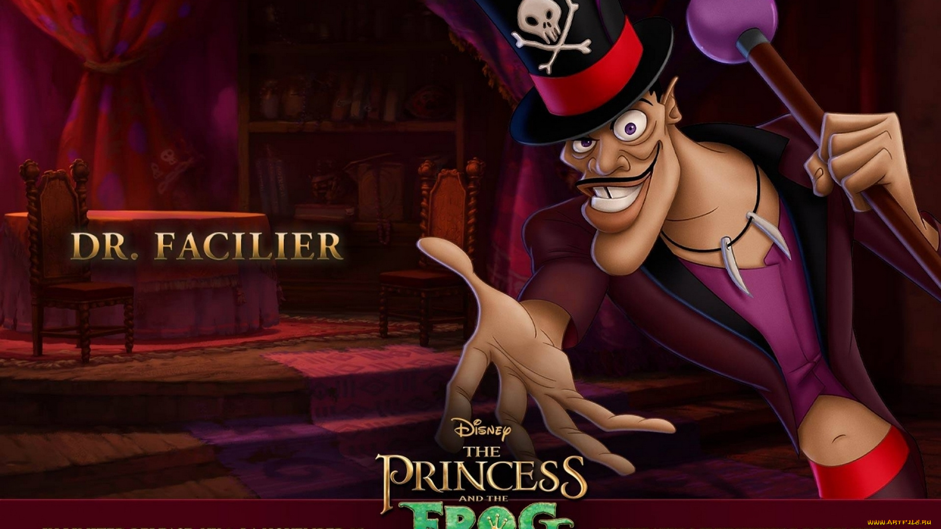 the, princess, and, frog, мультфильмы