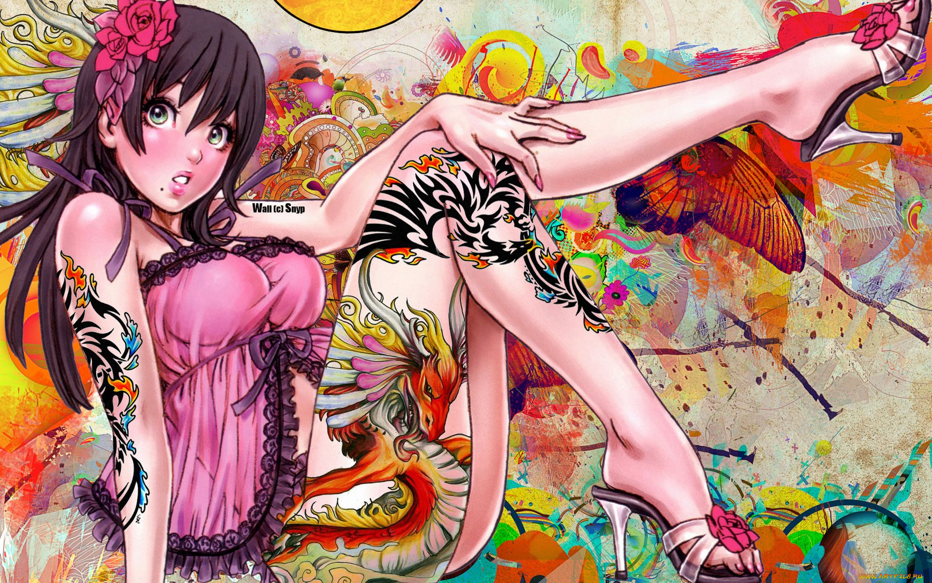 аниме, shunya, yamashita, artist