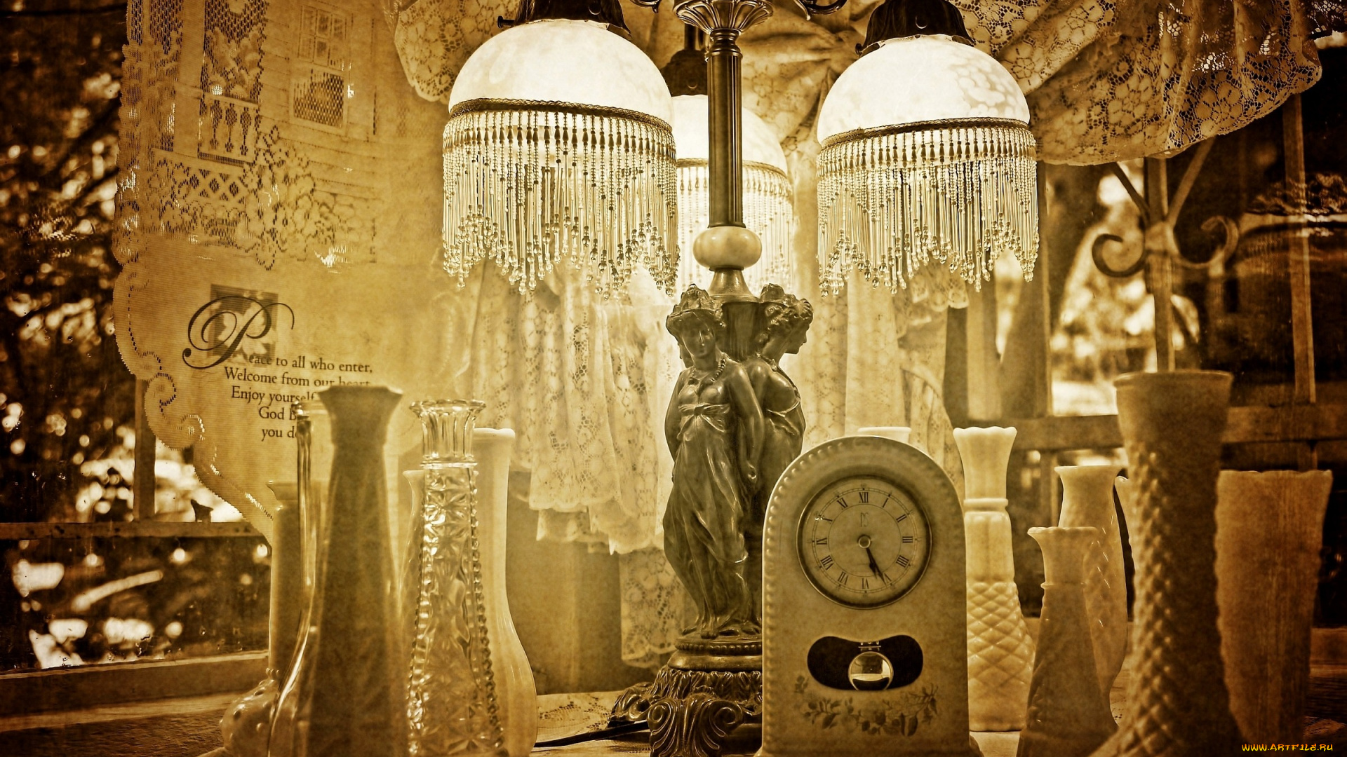 разное, осветительные, приборы, статуэтки, лампа, винтаж, флаконы