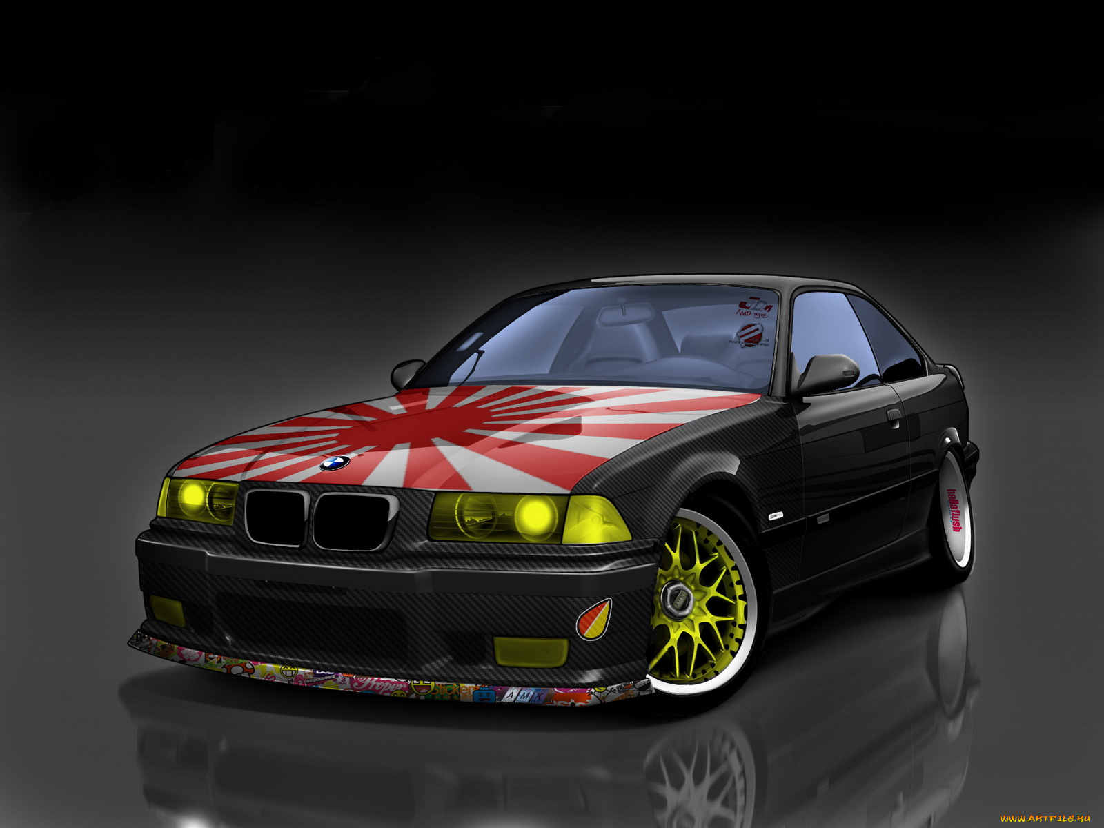 автомобили, 3д, bmw