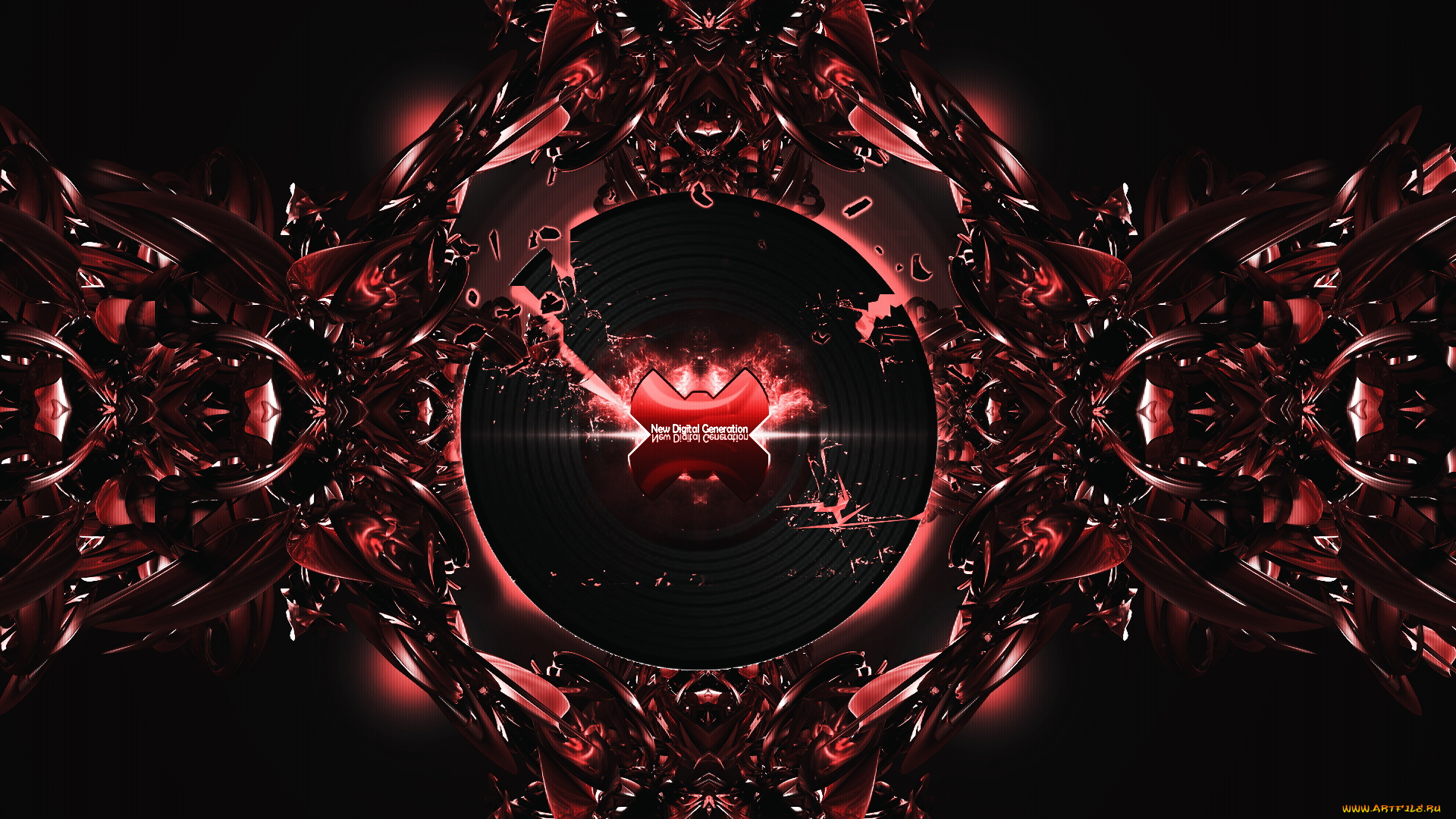 3д, графика, fractal, фракталы, цвета, фон, узор