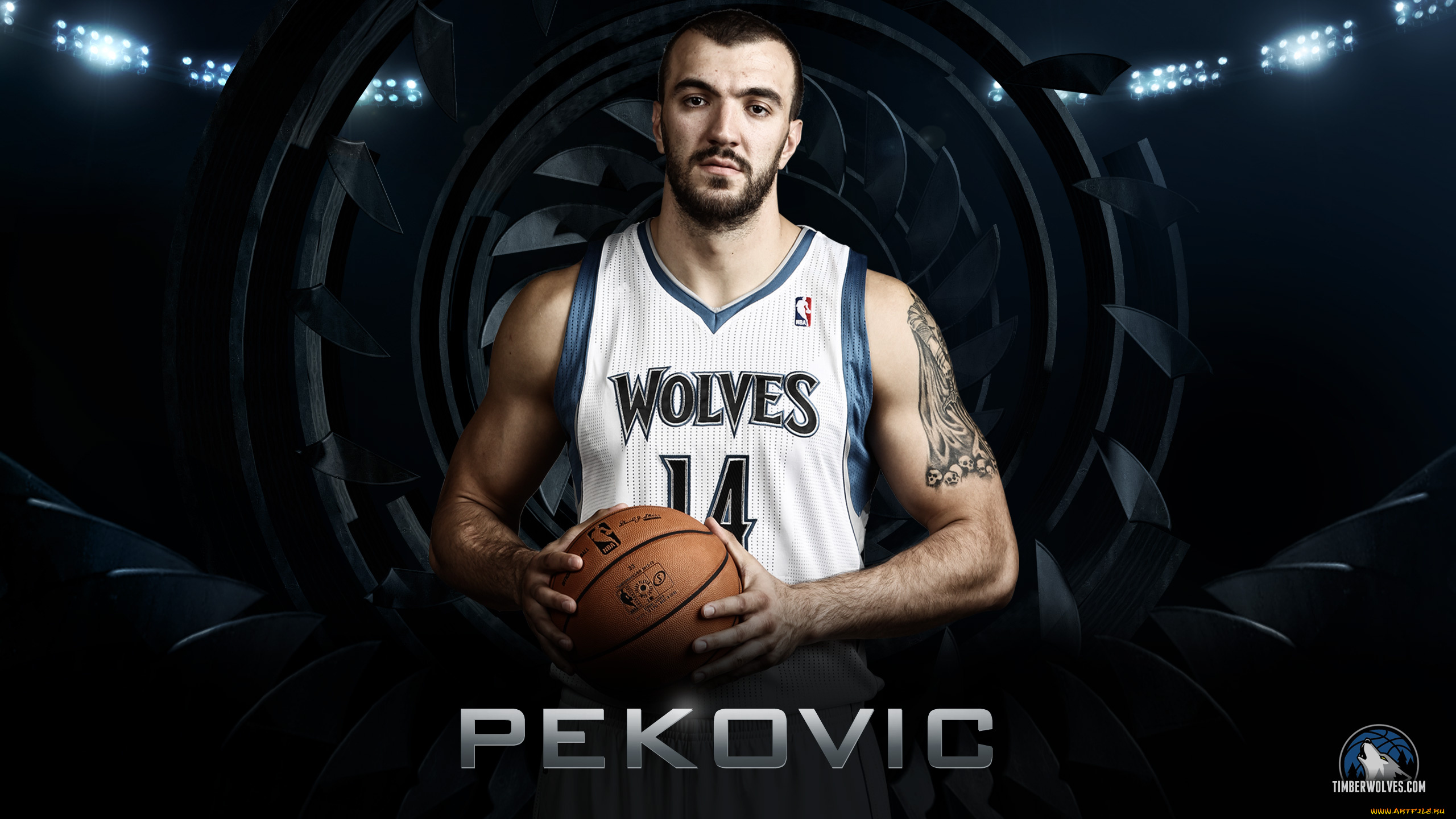 nikola, pekovic, спорт, nba, нба, баскетбол