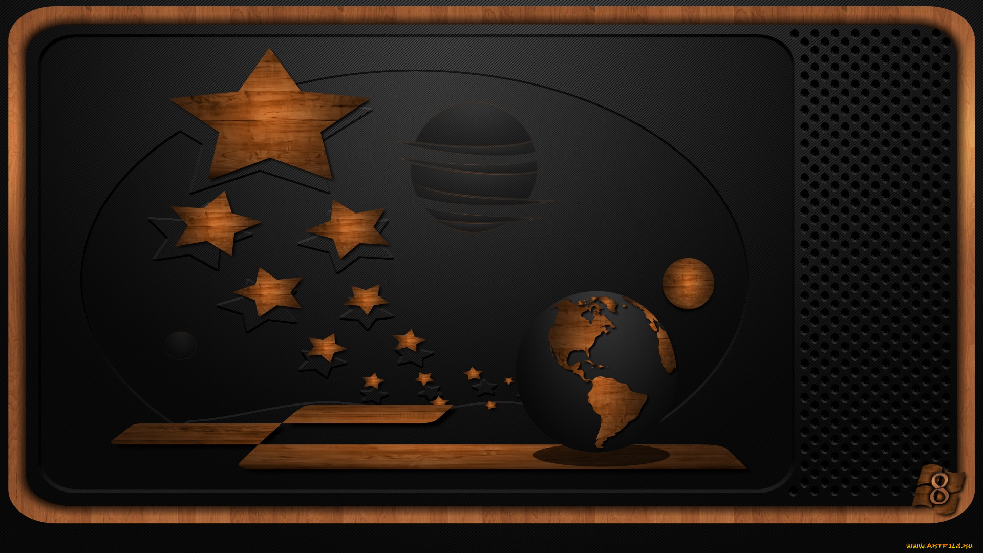 компьютеры, windows, 8, фон, логотип