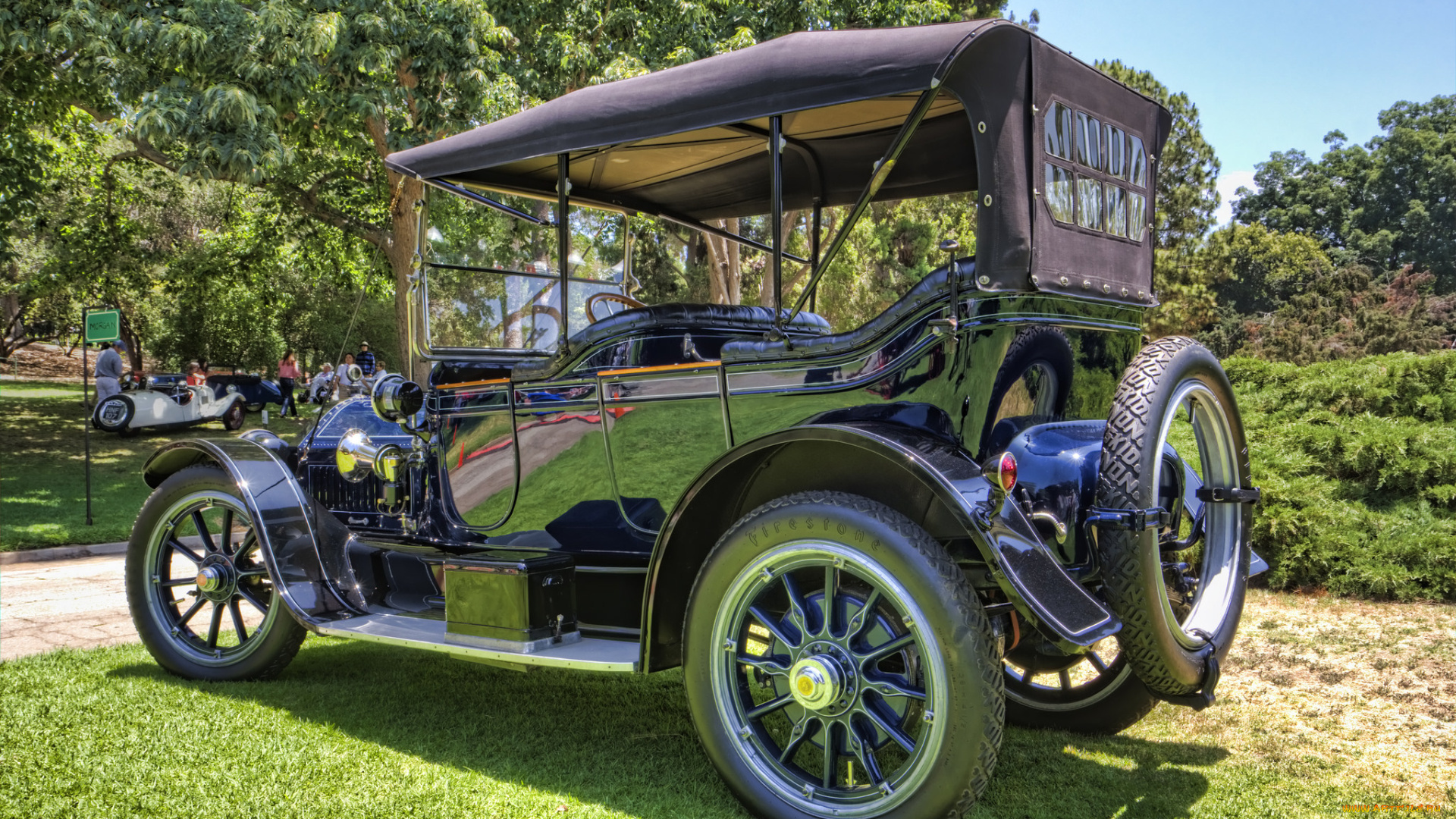 1913, cadillac, model, 30, touring, car, автомобили, выставки, и, уличные, фото, выставка, автошоу