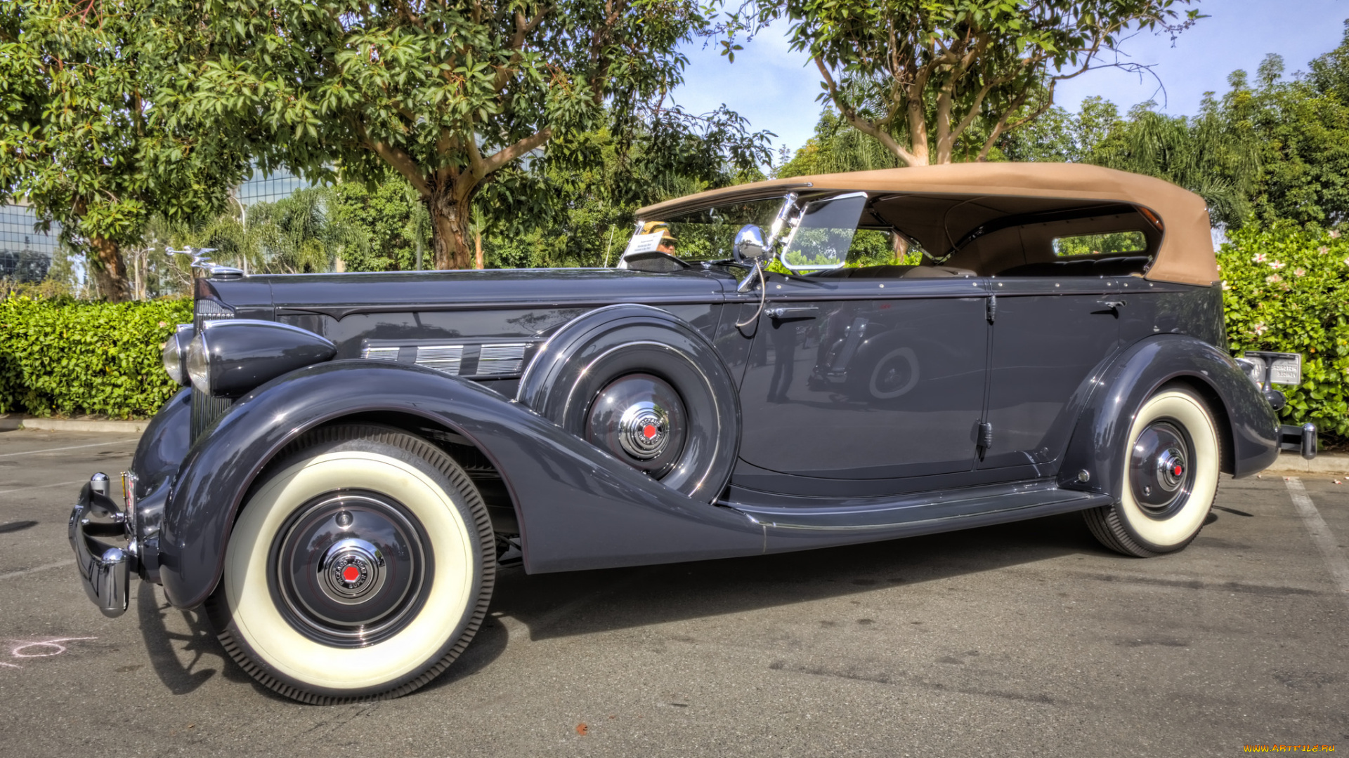 1935, packard, 1204, dietrich, 5-passenger, phaeton, автомобили, выставки, и, уличные, фото, автошоу, выставка