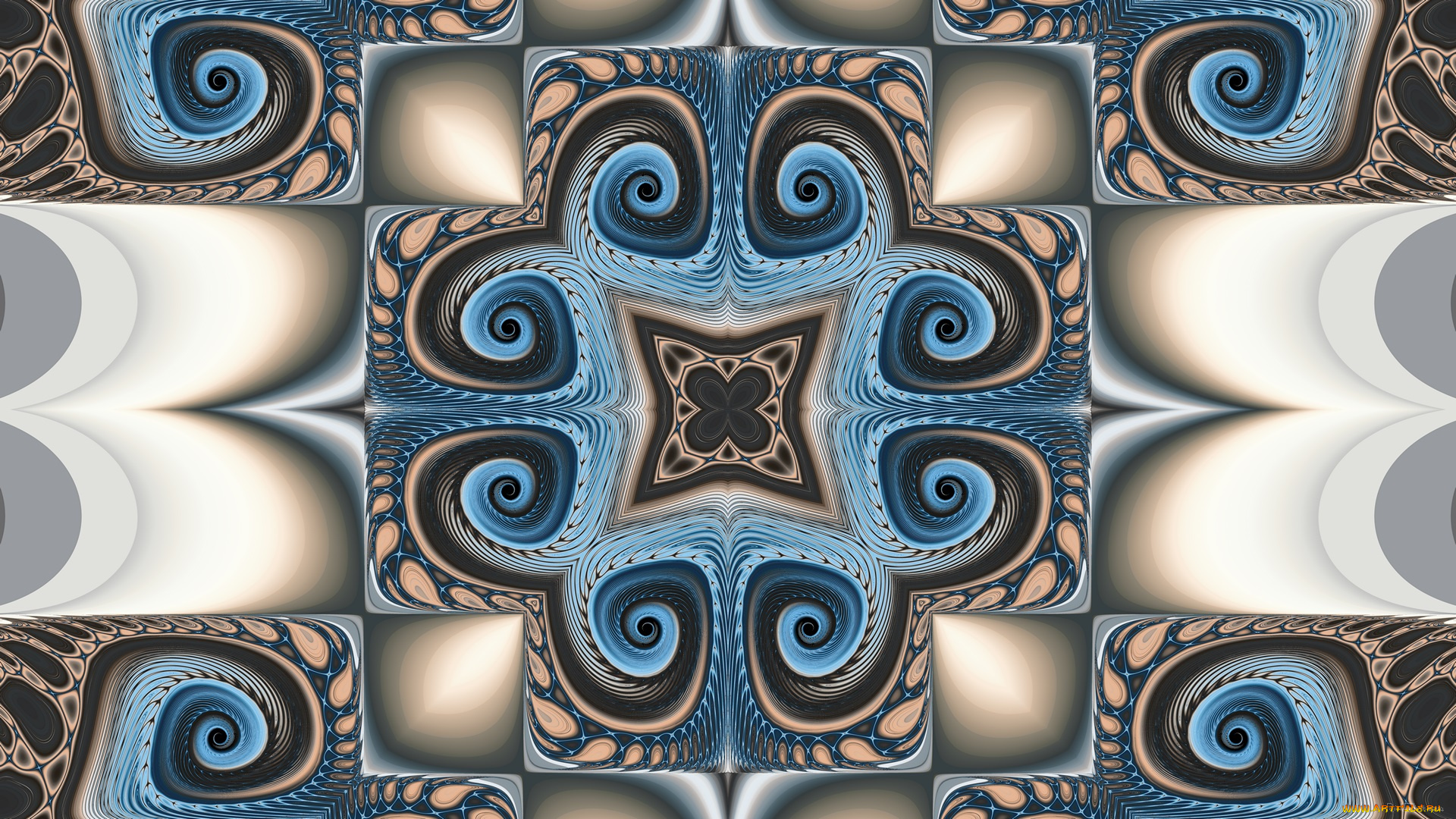 3д, графика, фракталы, , fractal, узор