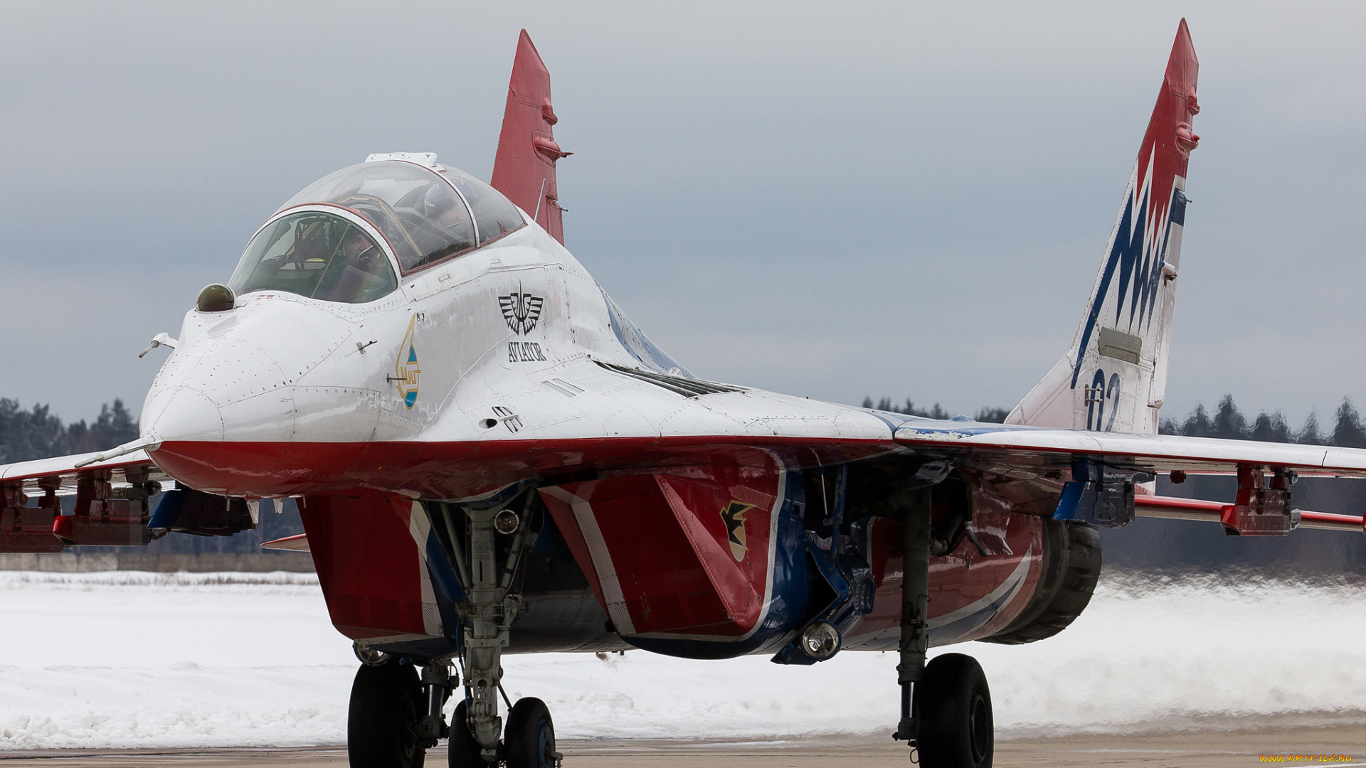 авиация, боевые, самолёты, зима