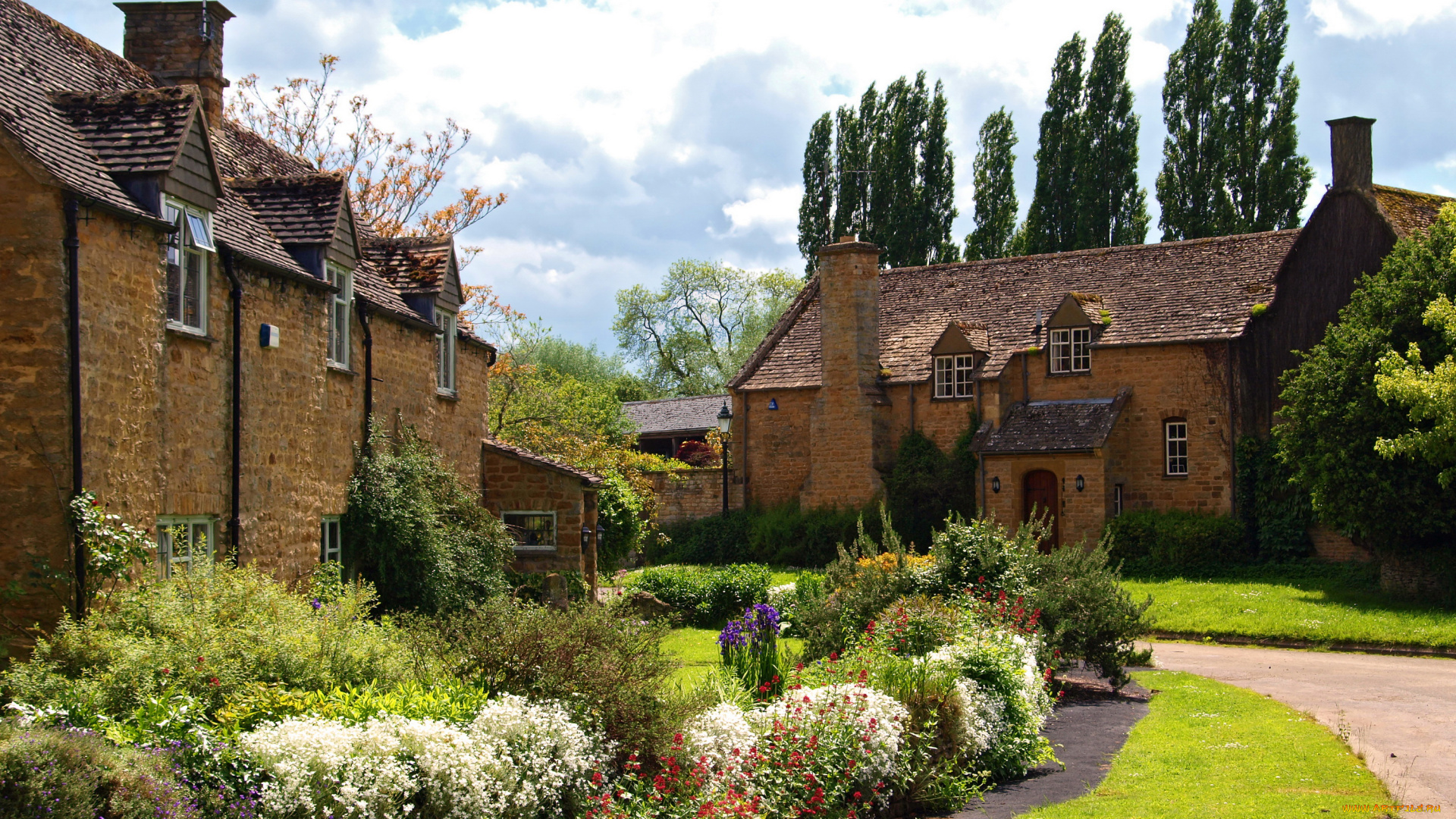 cherington, , warwickshire, англия, города, -, улицы, , площади, , набережные, улица, warwickshire, cherington, дом, англия