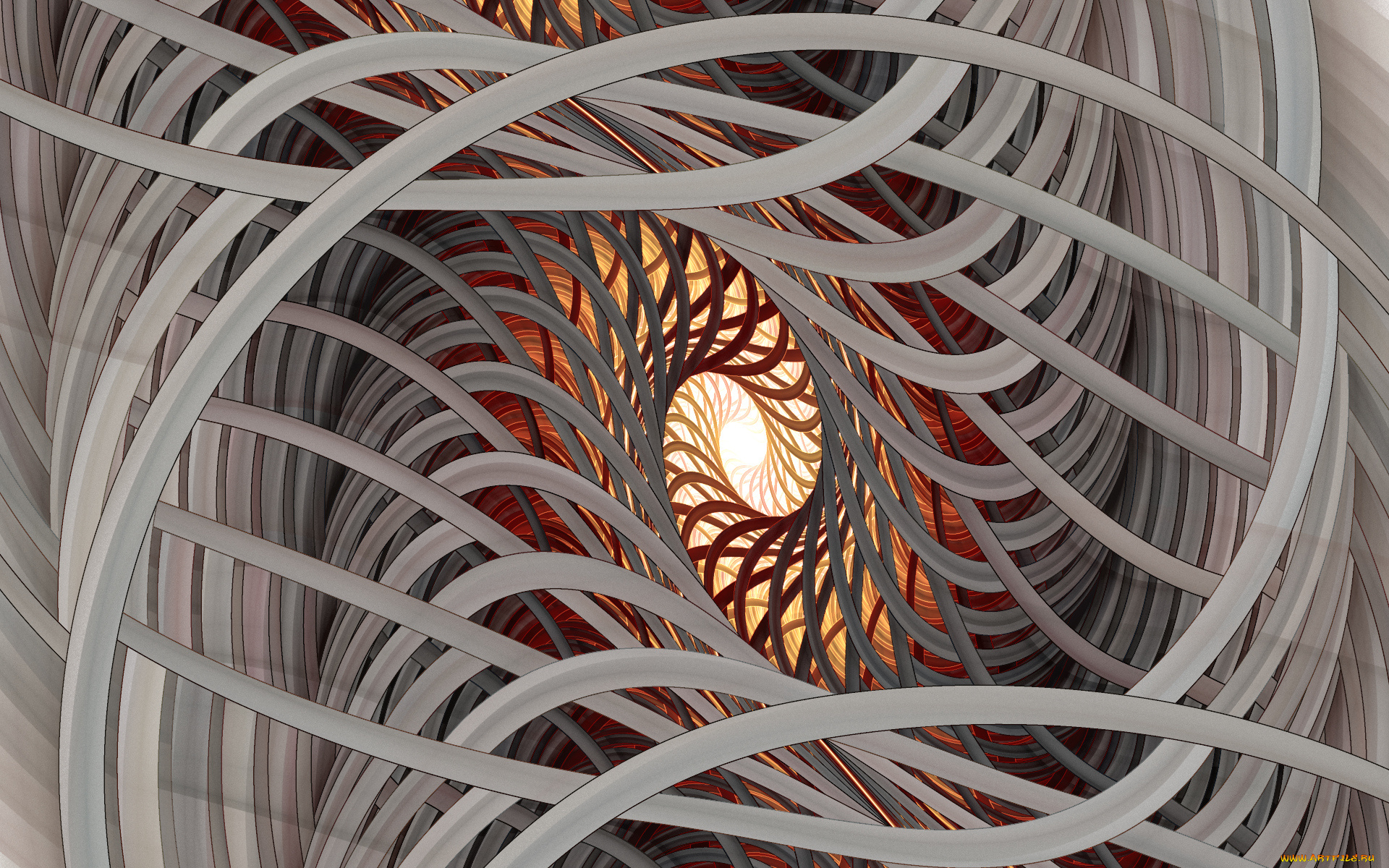 3д, графика, фракталы, , fractal, цвета, фон, узор