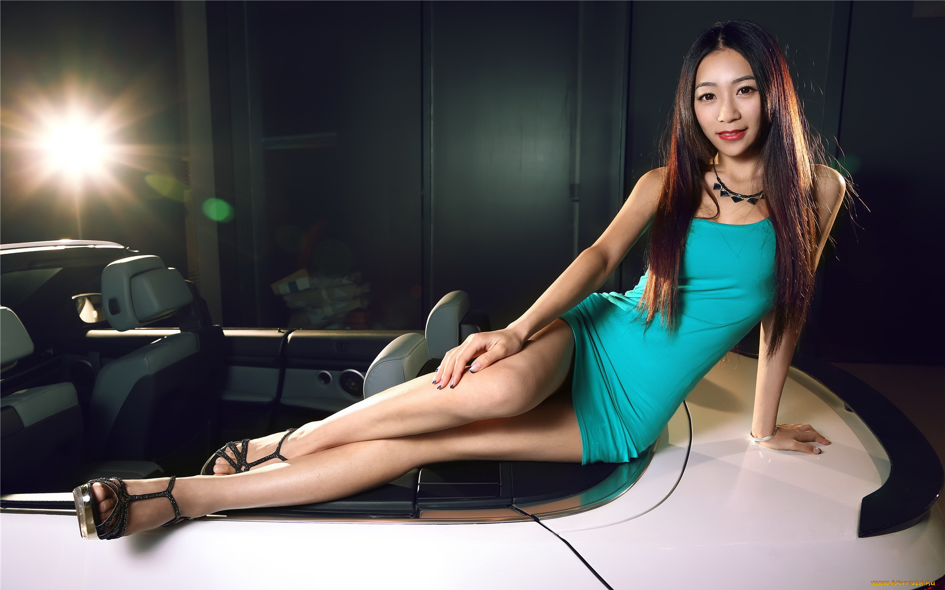 автомобили, -авто, с, девушками, девушка, bmw, азиатка, автомобиль, фон, взгляд