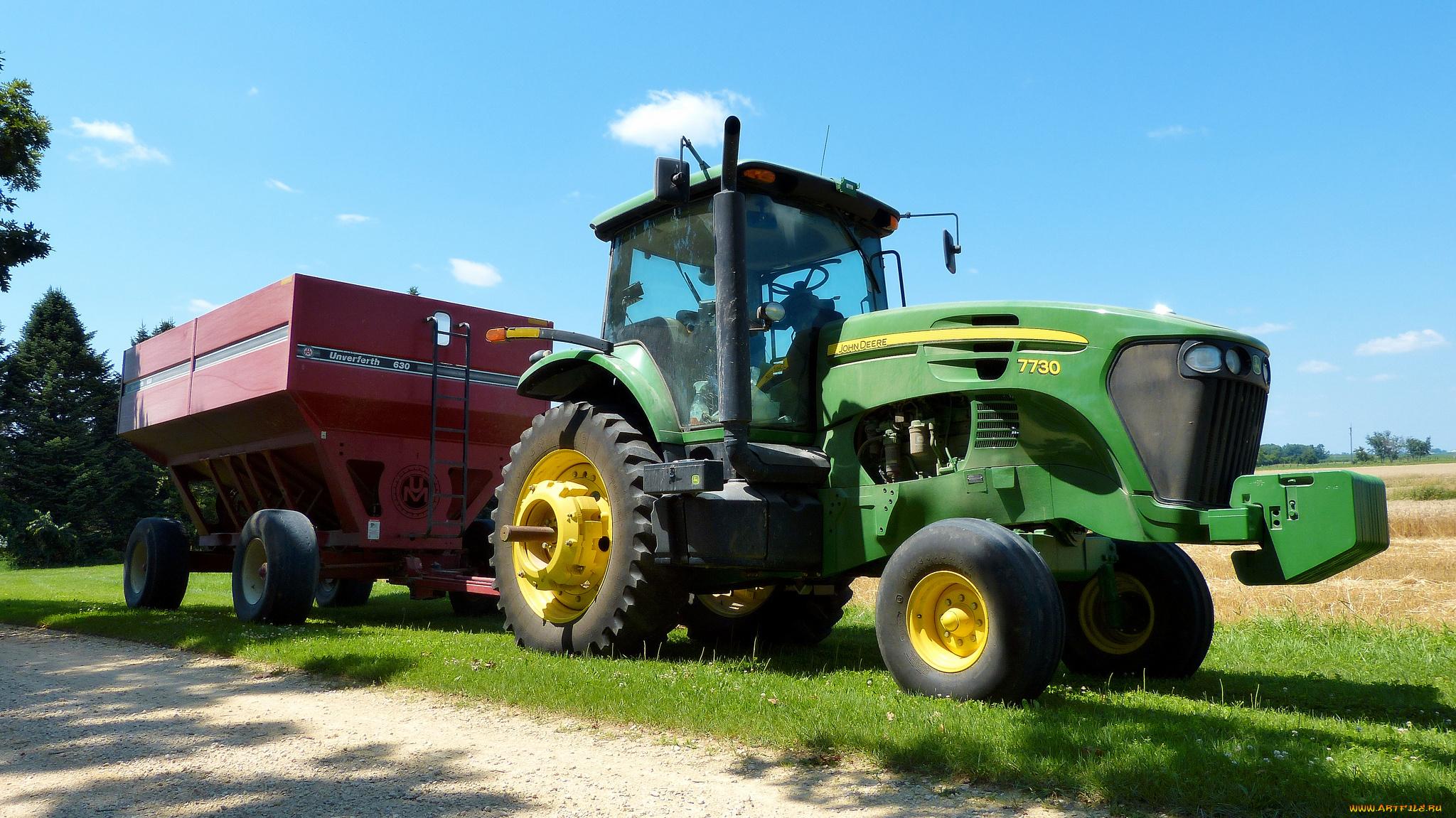 техника, тракторы, трактор, колесный