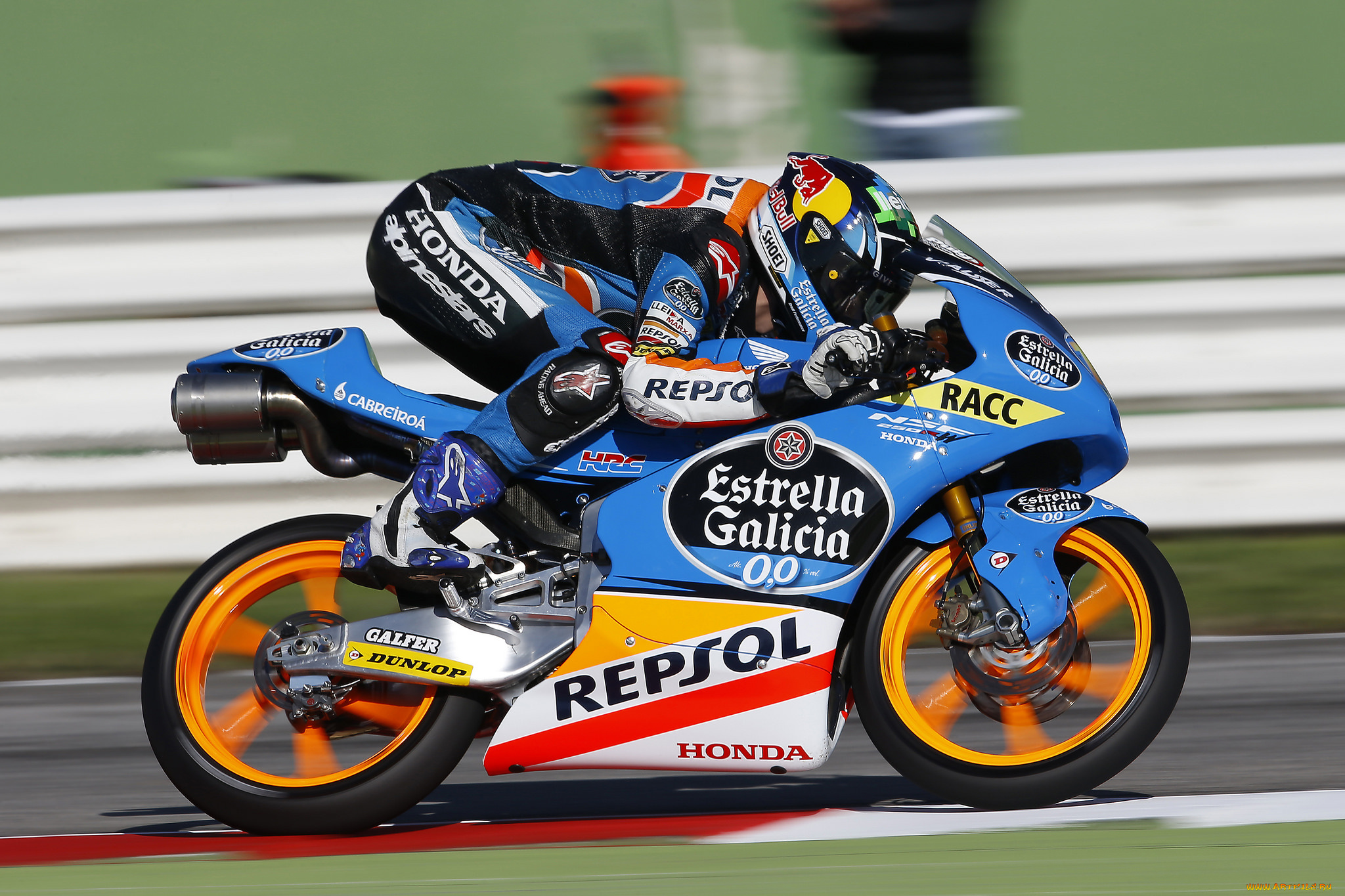 спорт, мотоспорт, гонщик, байк, трасса, экипировка