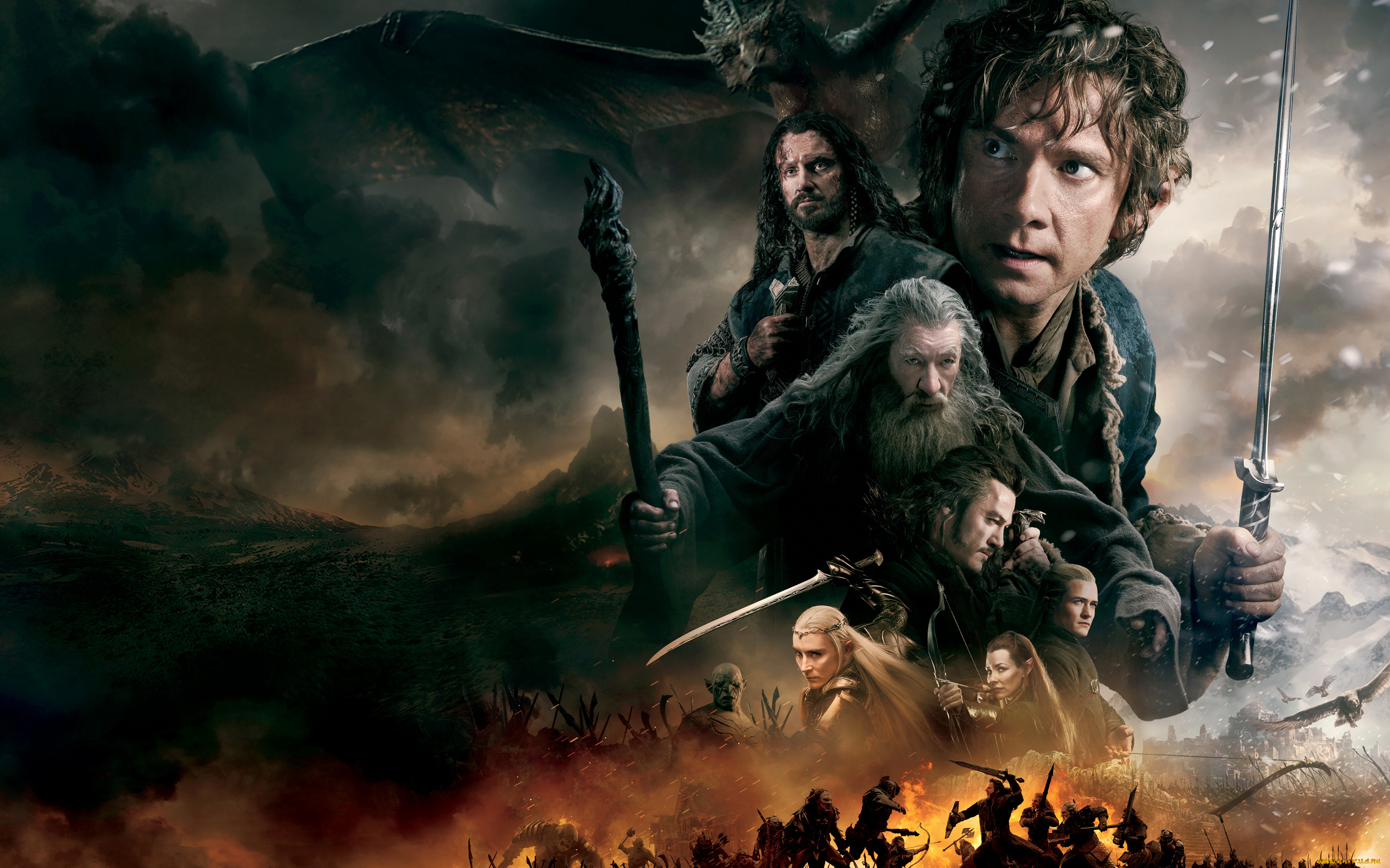 кино, фильмы, the, hobbit, , the, battle, of, the, five, armies, the, hobbit, battle, of, five, armies