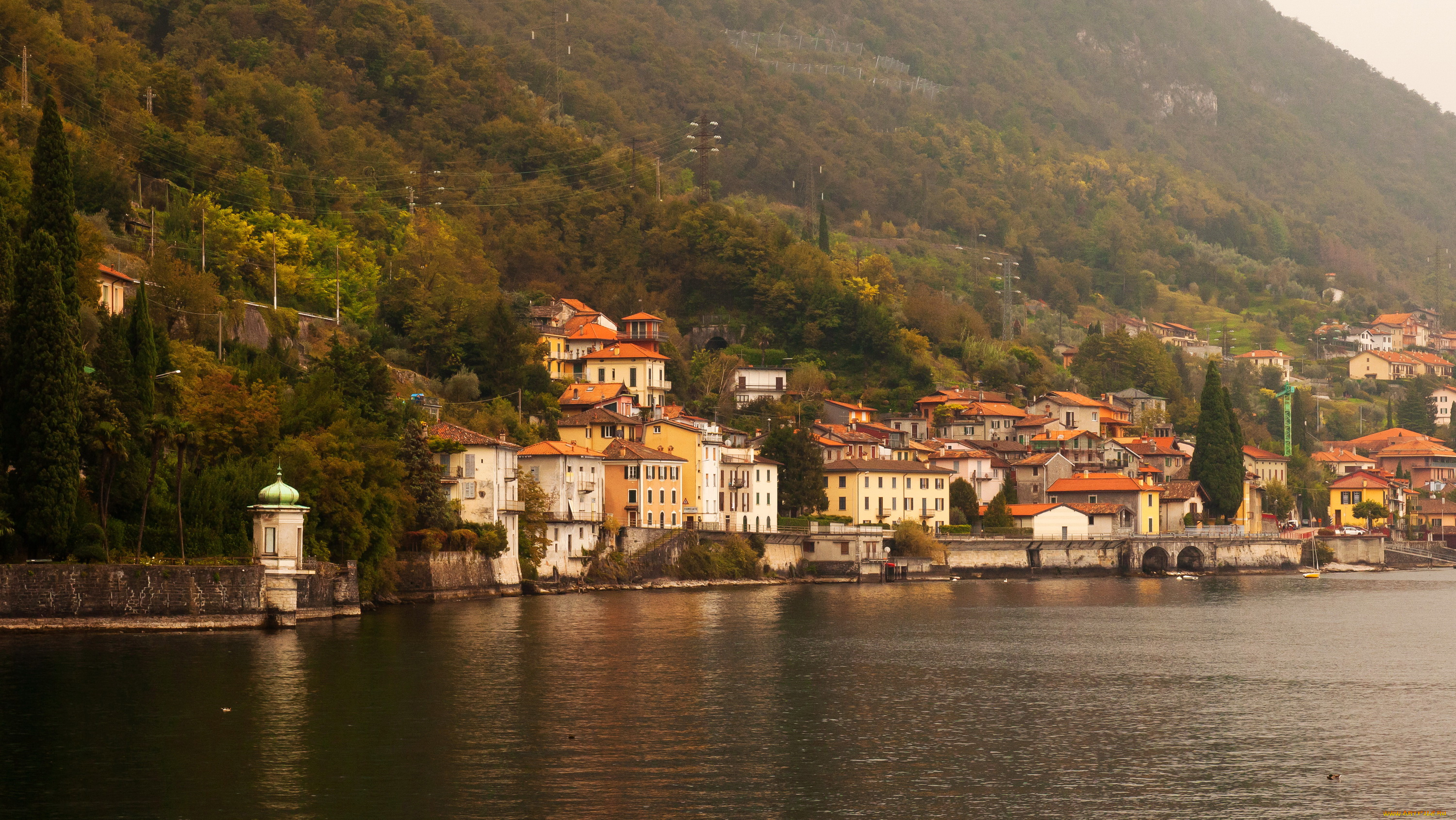 lake, como, lierna, италия, города, -, улицы, , площади, , набережные, como, lake, озеро, дома, lierna