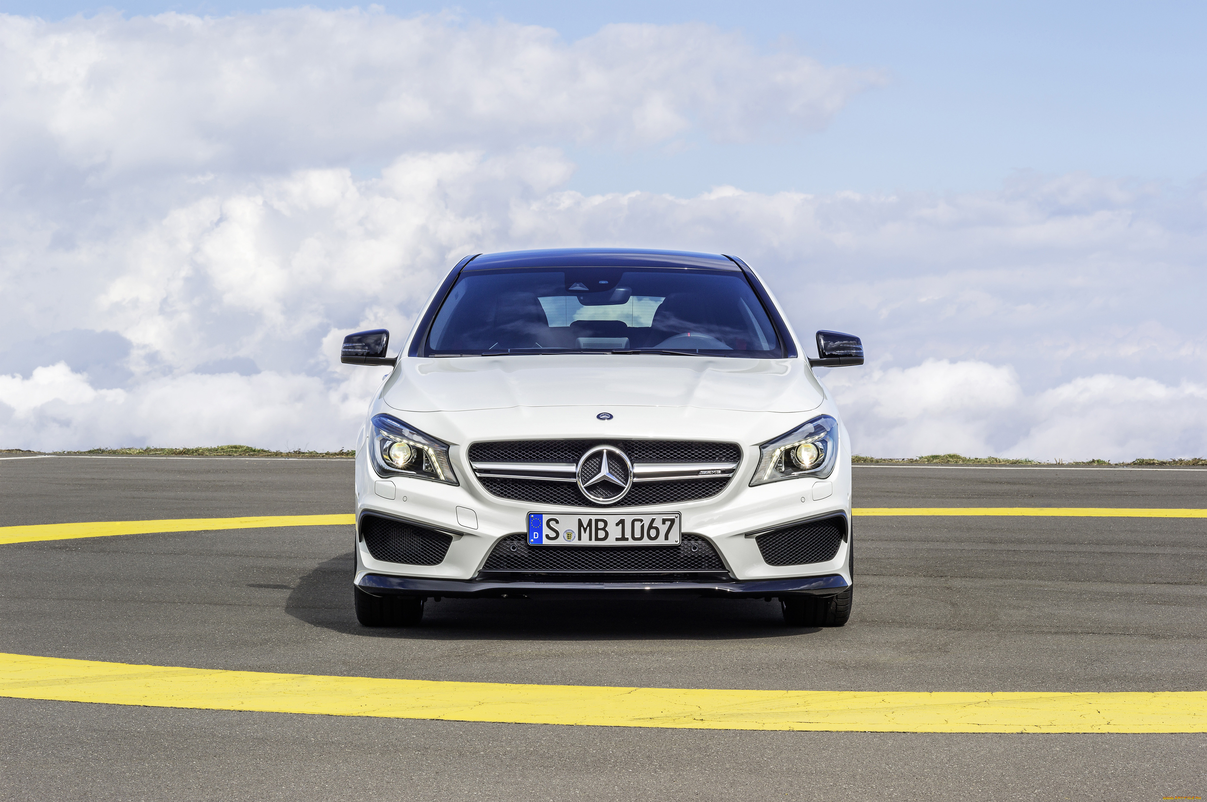 автомобили, mercedes-benz, brake, shooting, cla, 45, amg, x117, mercedes, 2015г, светлый