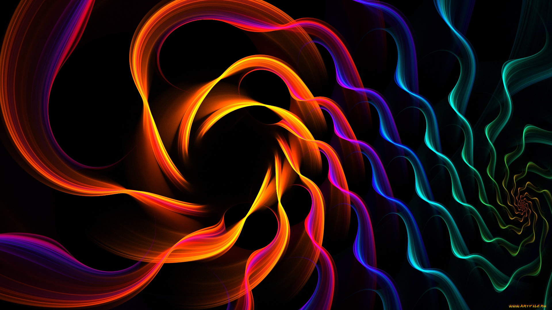 3д, графика, фракталы, , fractal, цвета, фон, узор