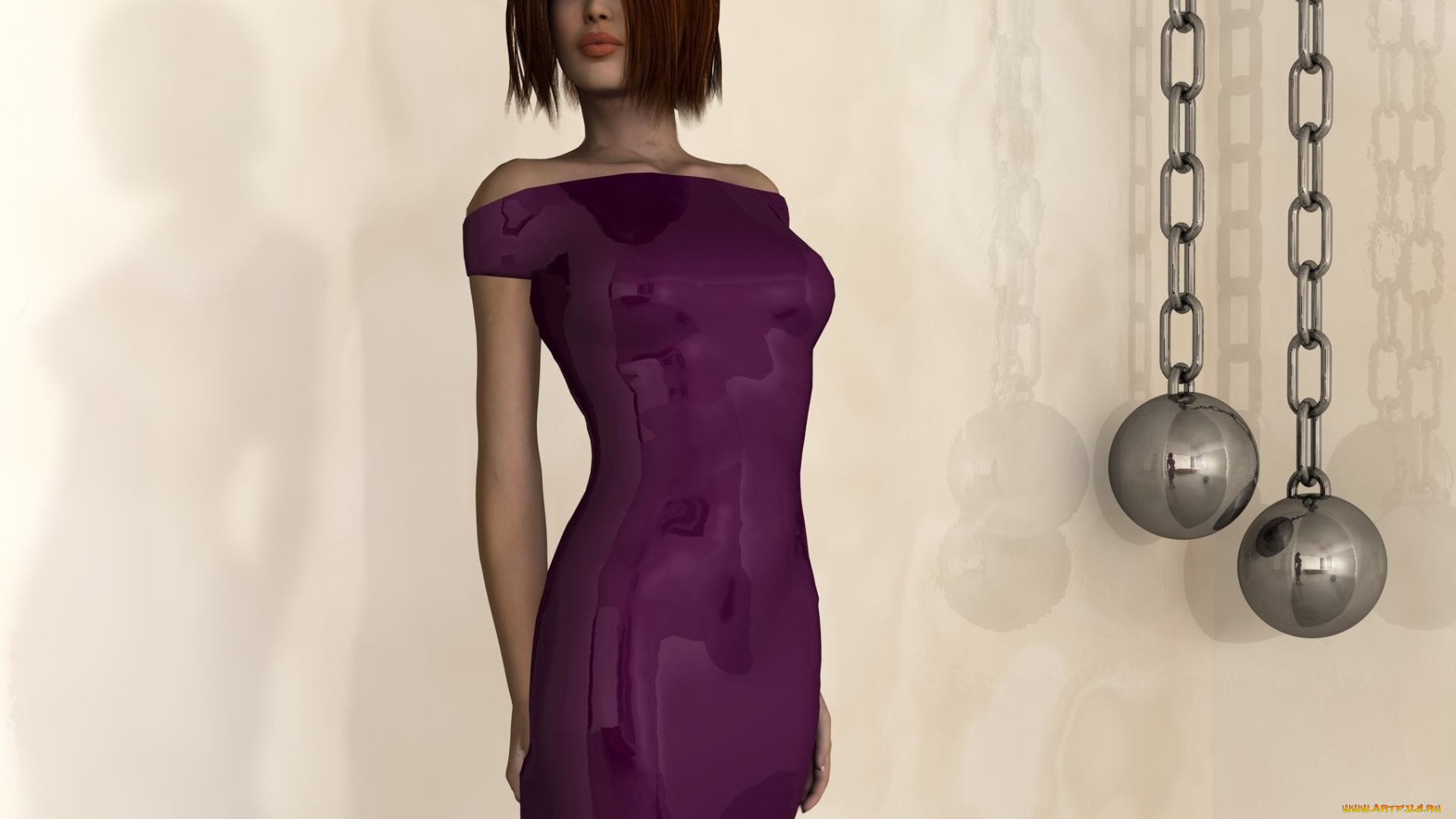 3д, графика, люди, , people, взгляд, девушка, фон