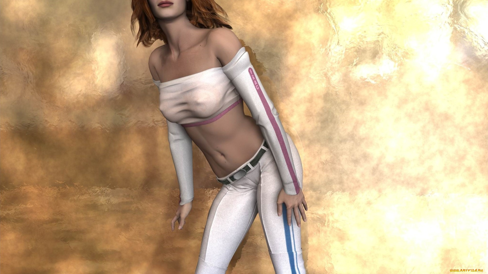 3д, графика, люди, , people, взгляд, фон, девушка