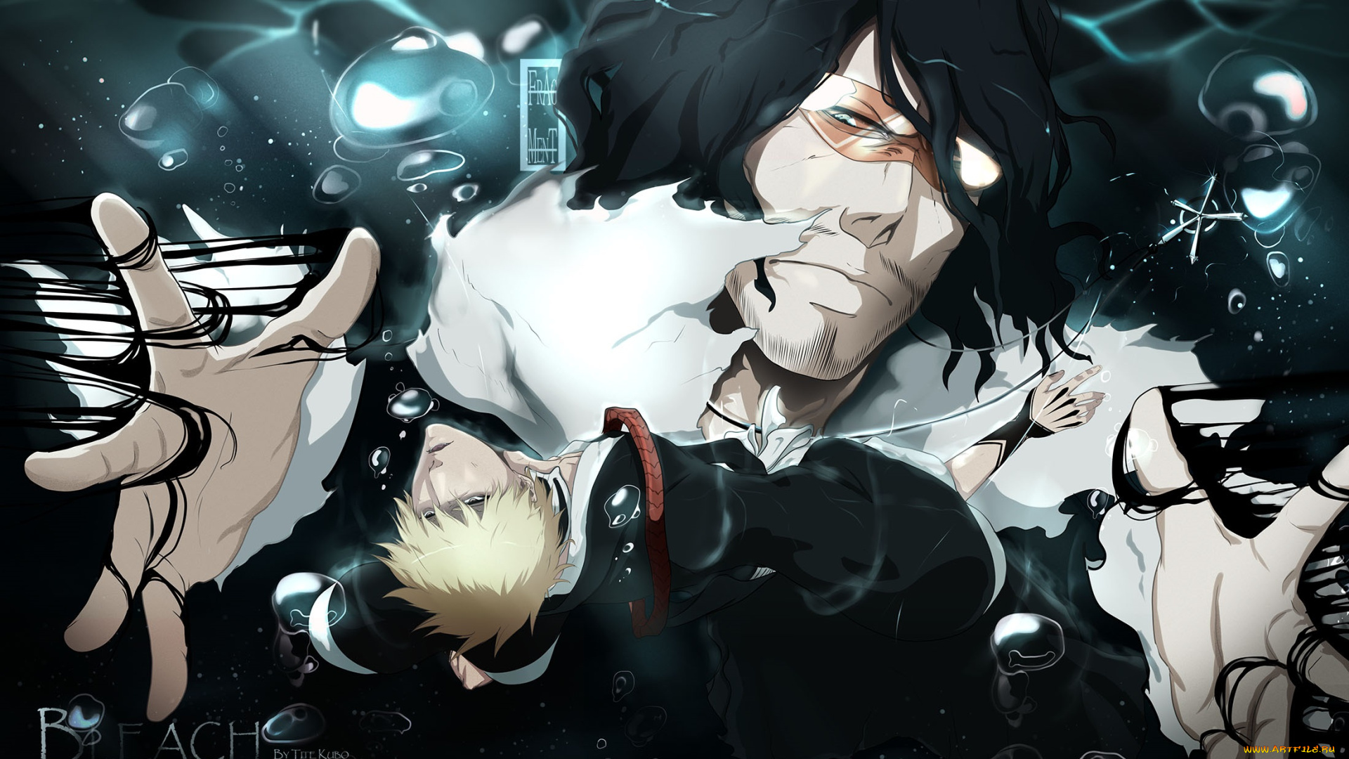 аниме, bleach, ичиго, куросаки, блич, зангетцу