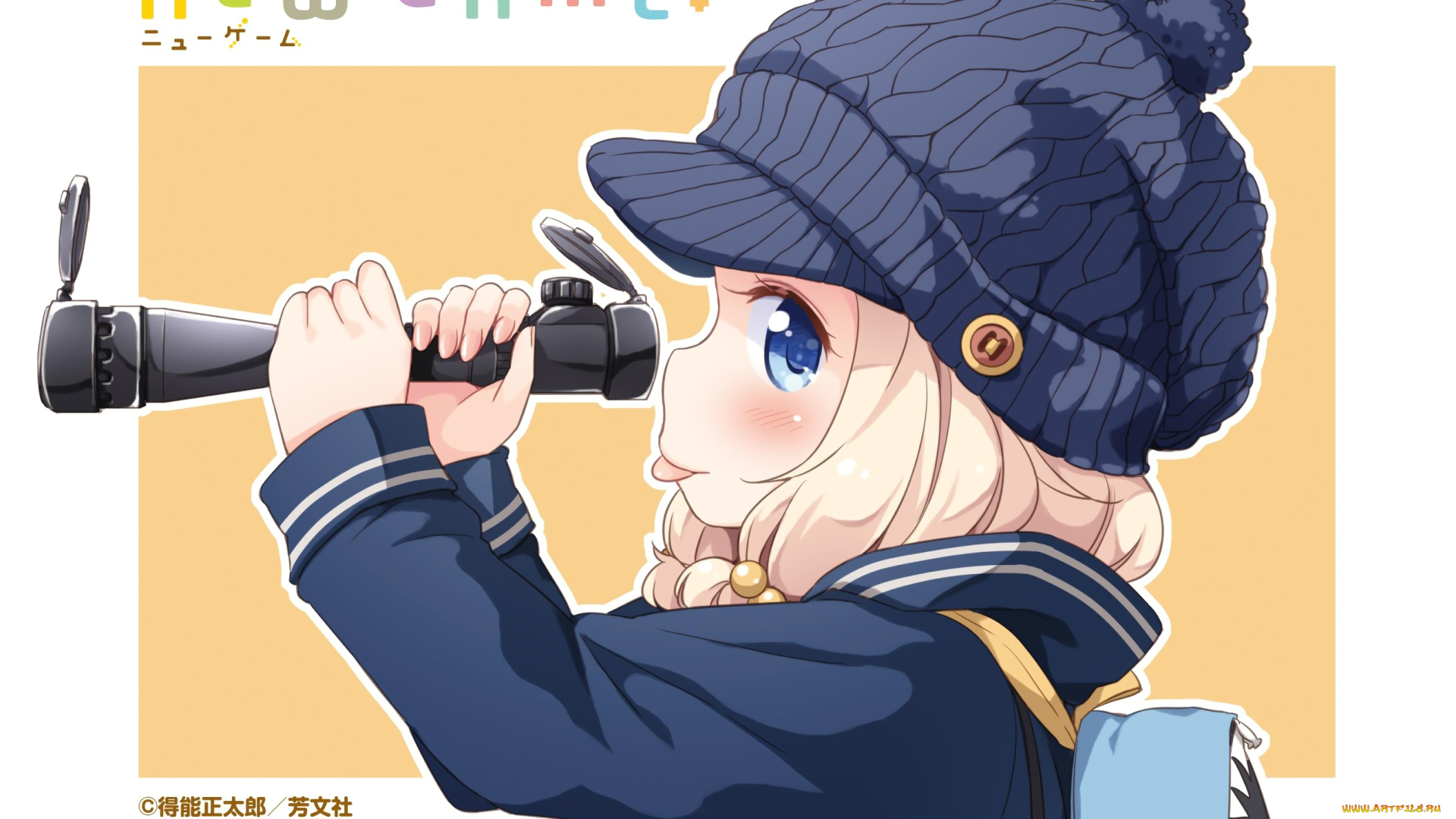 аниме, unknown, , другое, tagme, character, tokunou, shoutarou, девочка, арт, new, game